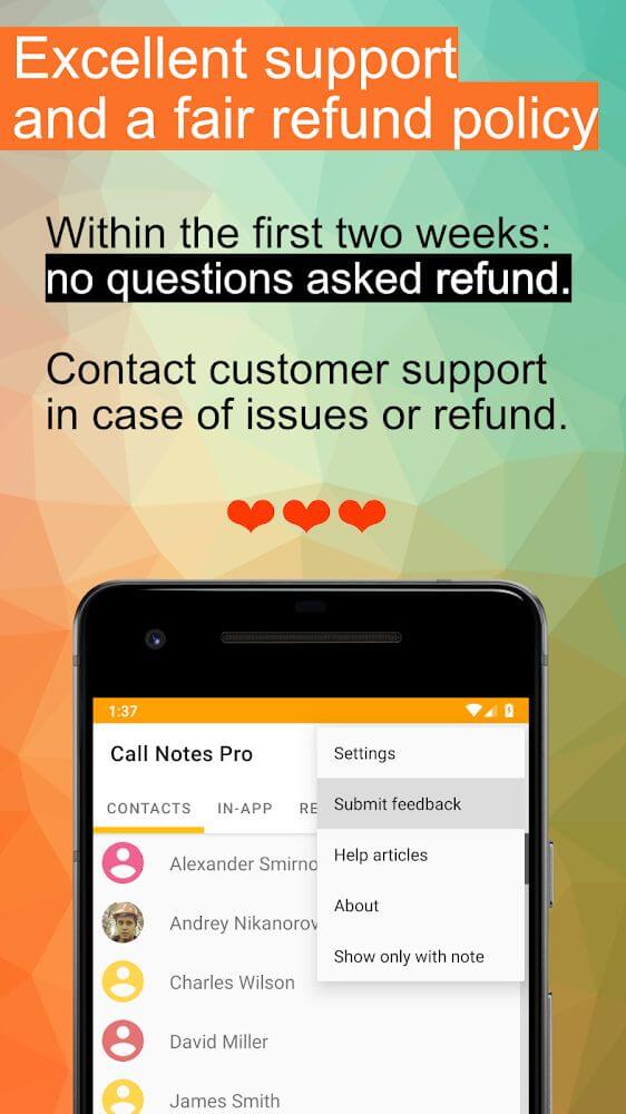 Call Notes Pro screenshot 4