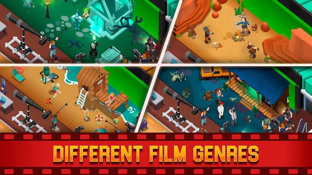 Idle Film Maker Empire Tycoon screenshot 3