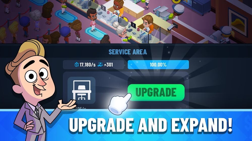 Idle Bank Tycoon: Money Empire Screenshot 4