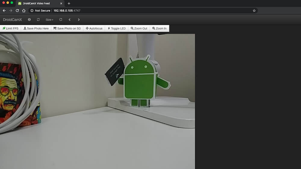 DroidCamX screenshot 2