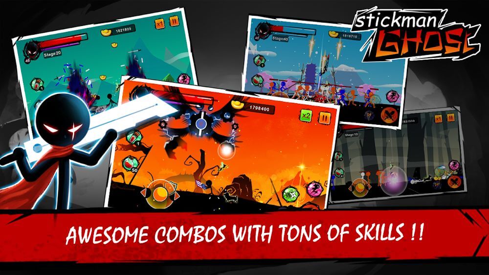 Stickman Ghost screenshot 3