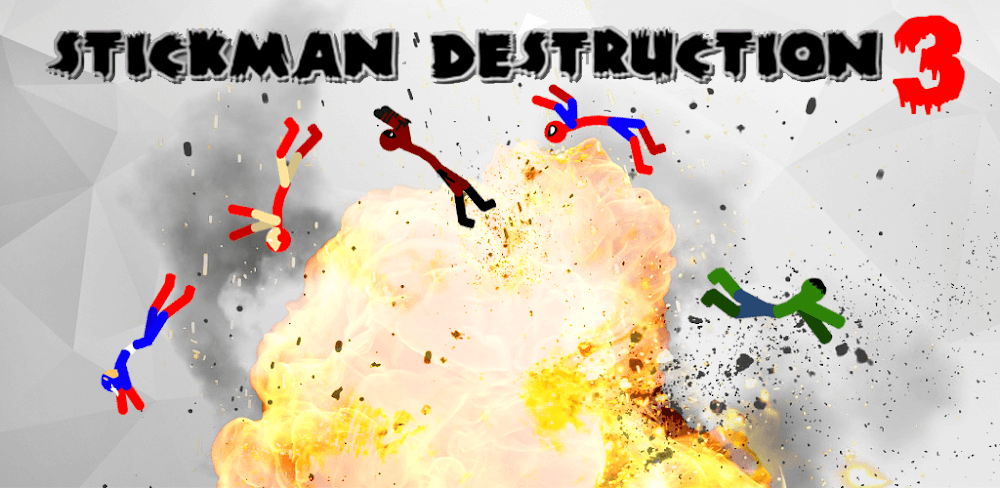 Stickman Destruction 3 Heroes screenshot 1