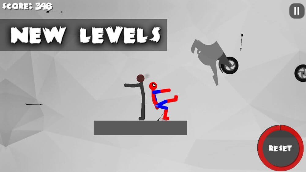 Stickman Destruction 3 Heroes screenshot 2