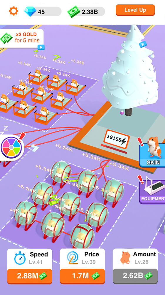 Idle Hamster Energy screenshot 2
