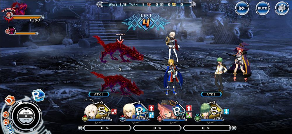 BLAZBLUE ALTERNATIVE DARKWAR screenshot 5