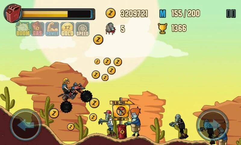 Zombie Road Racing screenshot 3