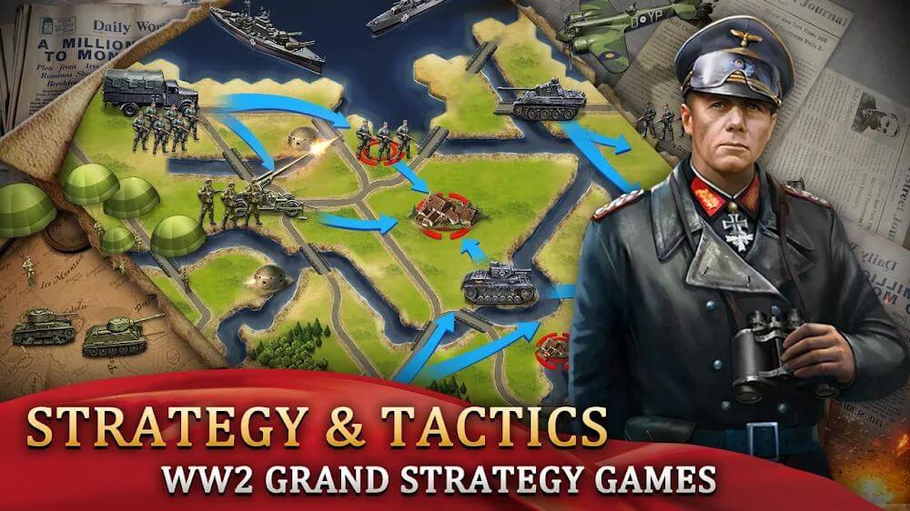 WW2: Strategy & Tactics Games 1942 screenshot 2