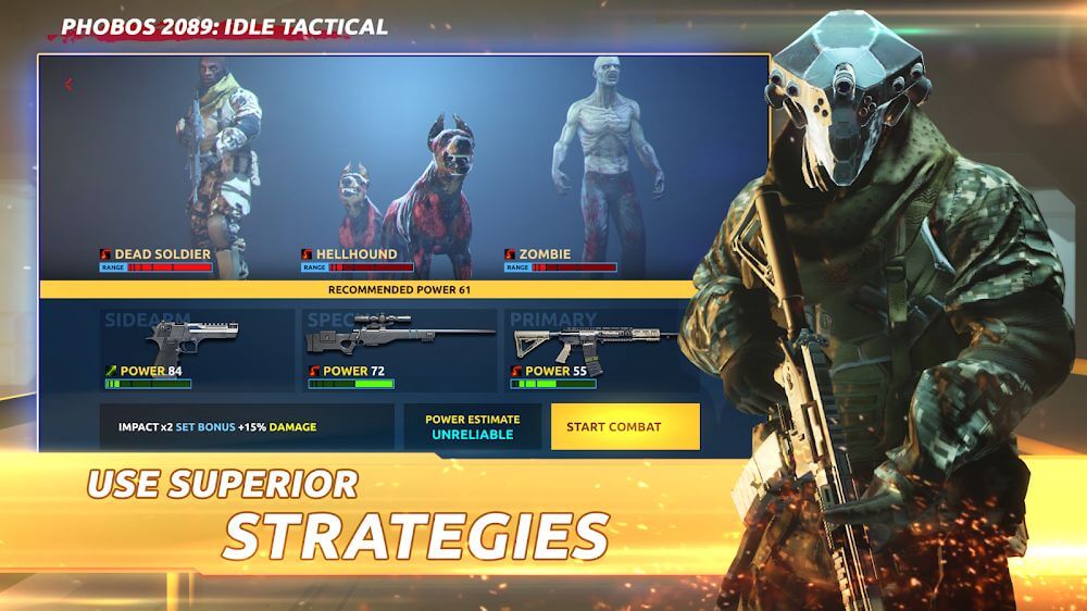 PHOBOS 2089: Idle Tactical screenshot 4