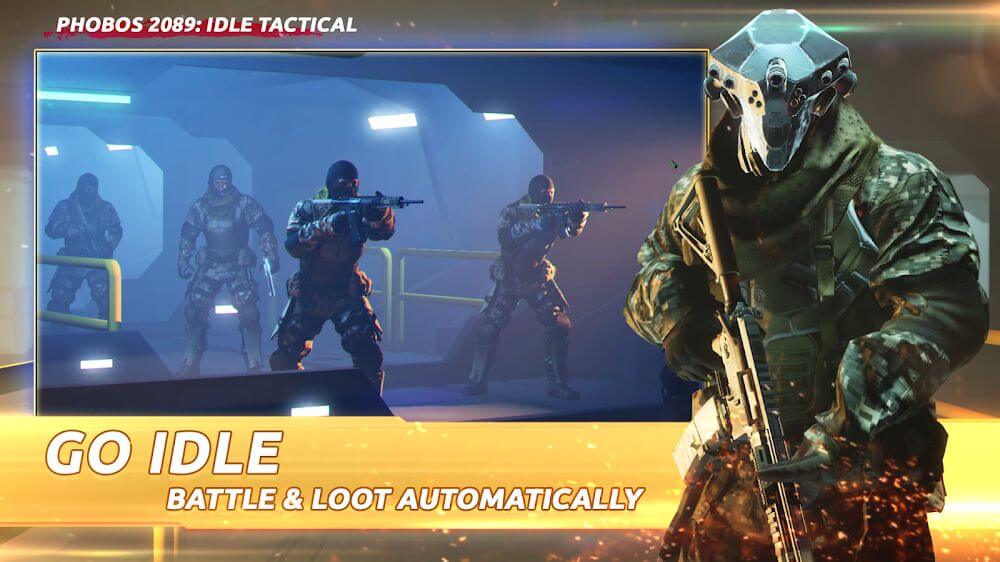 PHOBOS 2089: Idle Tactical screenshot 2