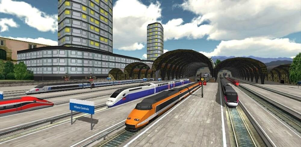 Euro Train Simulator screenshot 1