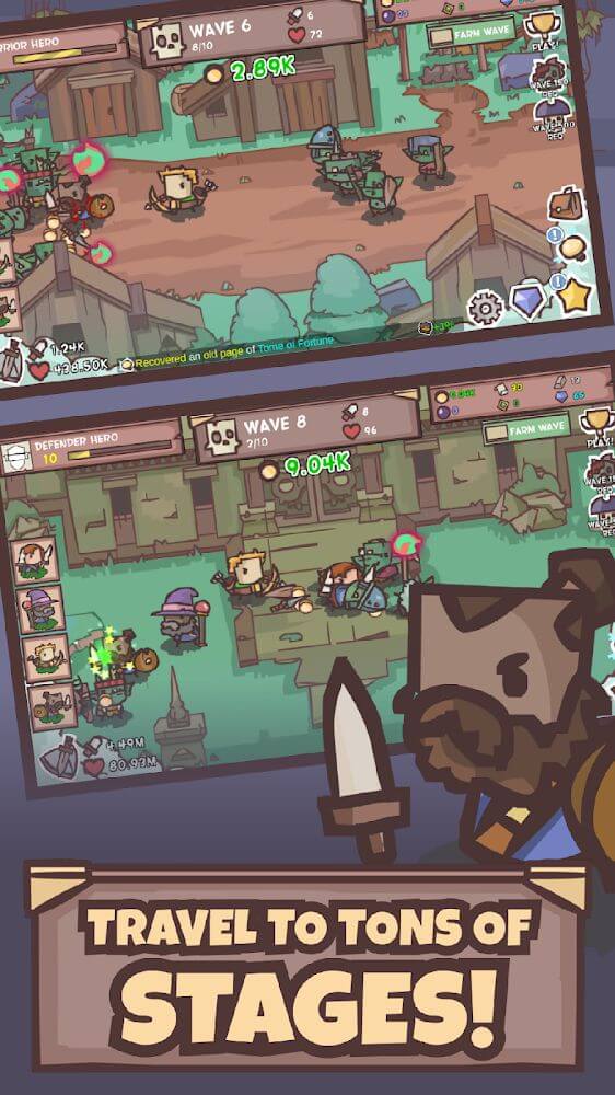 Idle Hero Defense screenshot 2