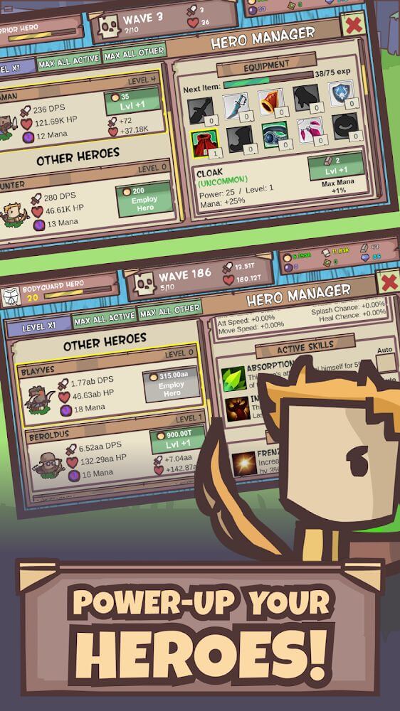 Idle Hero Defense screenshot 3