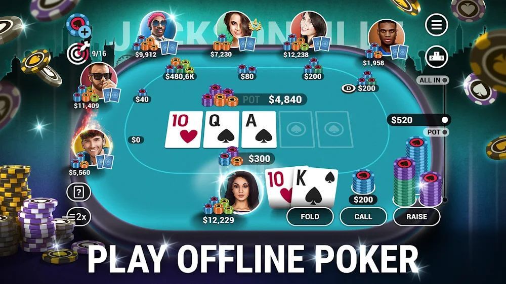 Poker World gameplay screenshot 2