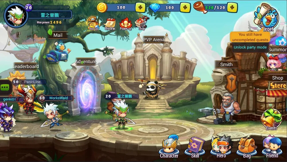 Genki Heroes game preview 2
