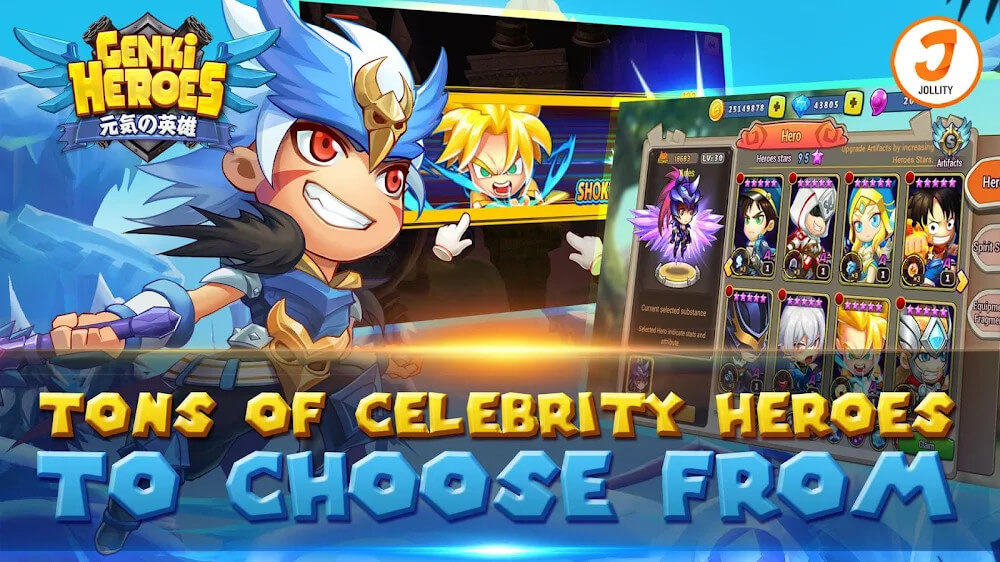 Genki Heroes game preview 6