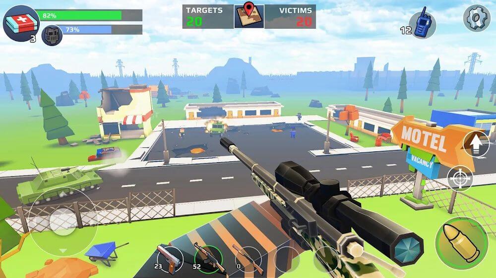Pixel's Unknown Battle Ground screenshot 3