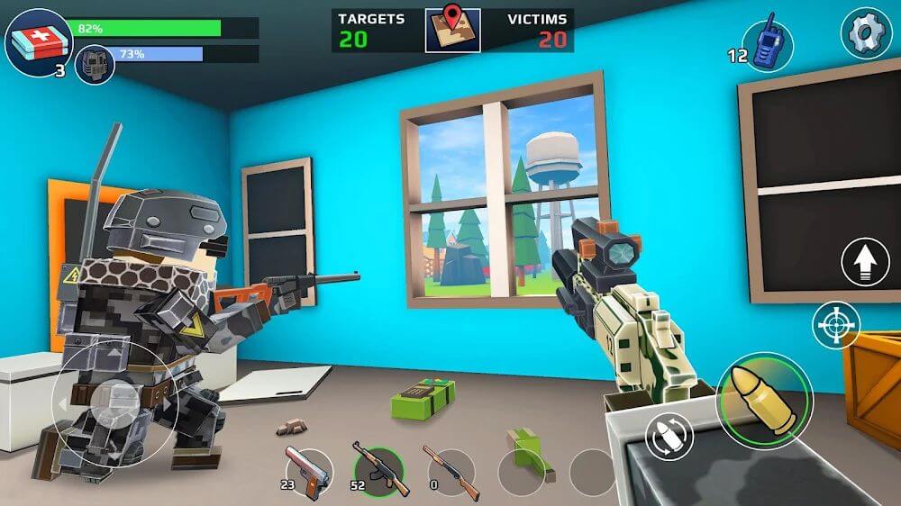 Pixel's Unknown Battle Ground screenshot 2