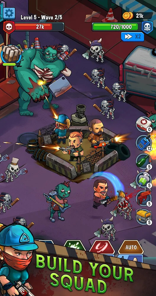 Zombie Idle: City Defense screenshot 3