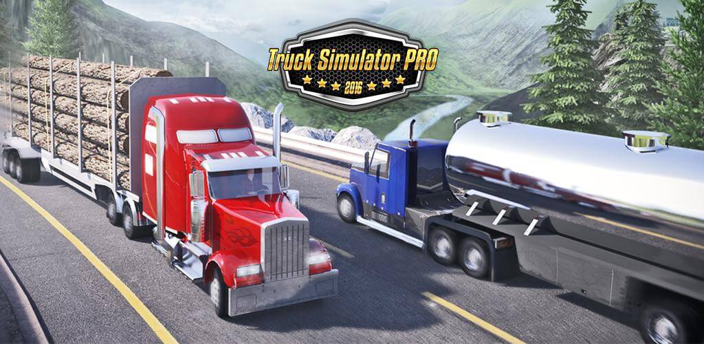 Truck Simulator PRO 2016 screenshot 1