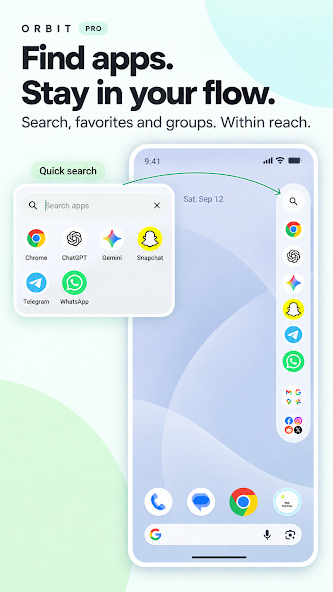 Orbit: App Bubbles (Multitask) screenshot 5