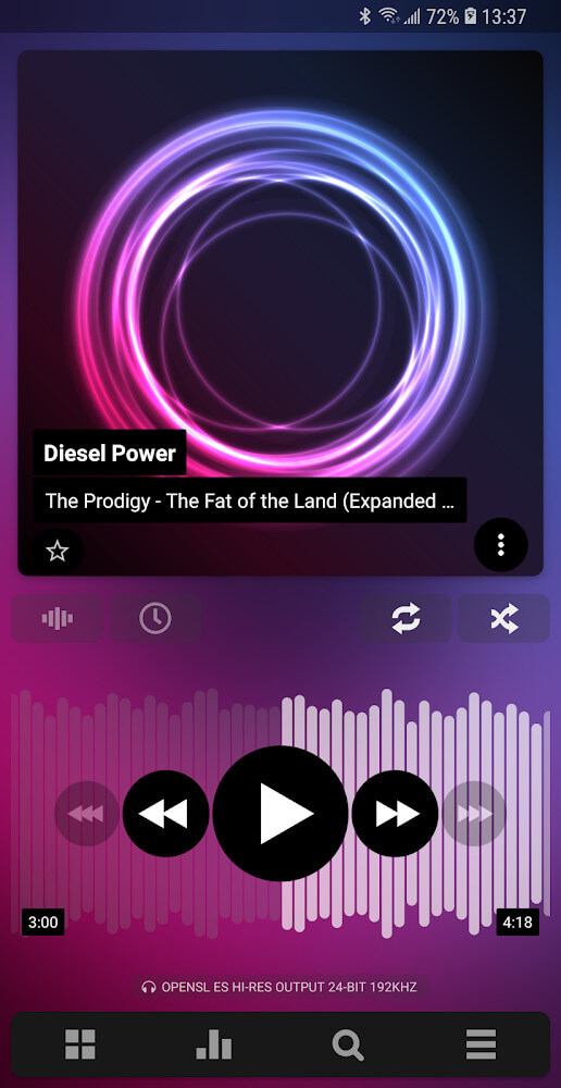 Poweramp screenshot 2