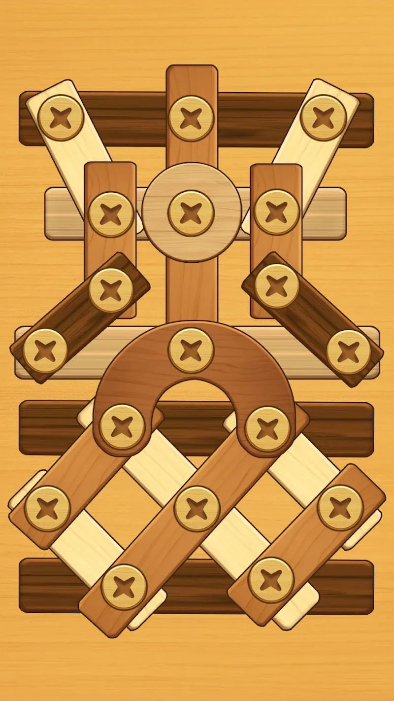 Screw Puzzle: Wood Nut & Bolt™ Screenshot 6