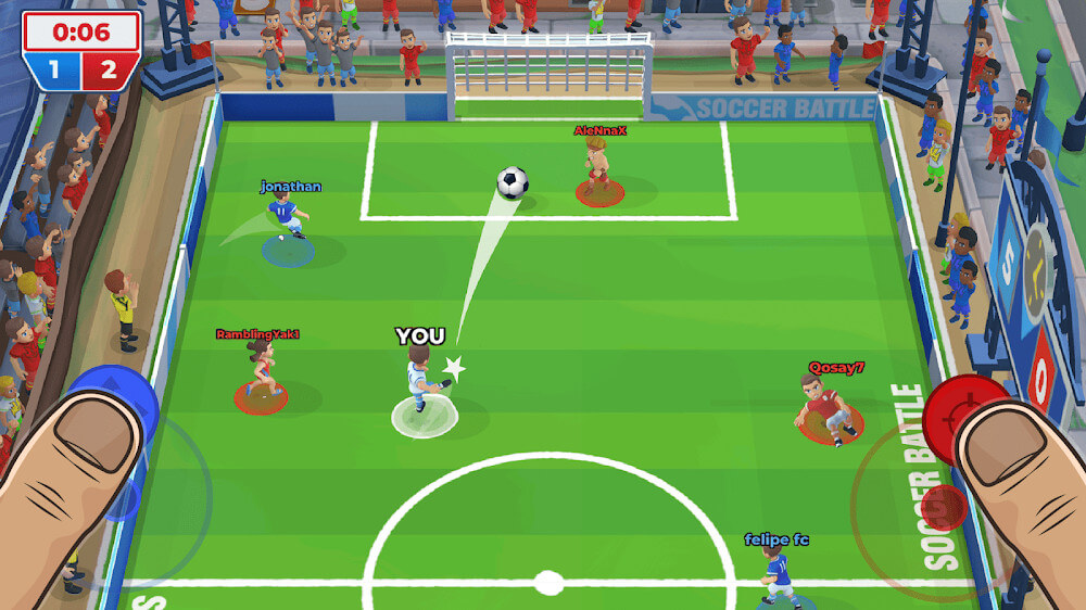 Soccer Battle screenshot 2