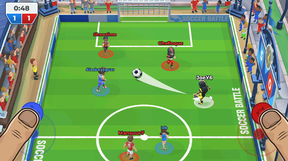 Soccer Battle screenshot 4