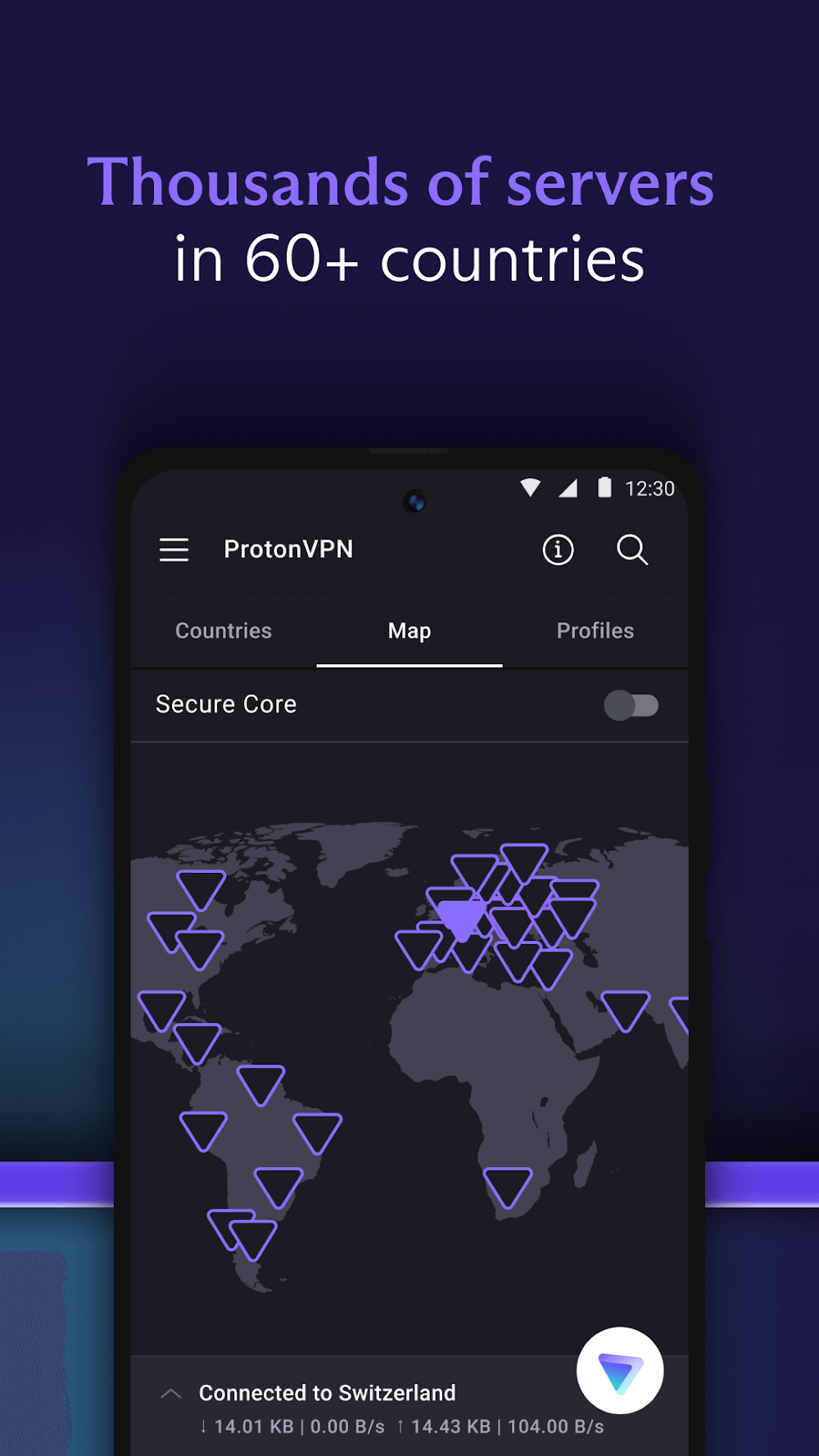 Proton VPN Screenshot 3