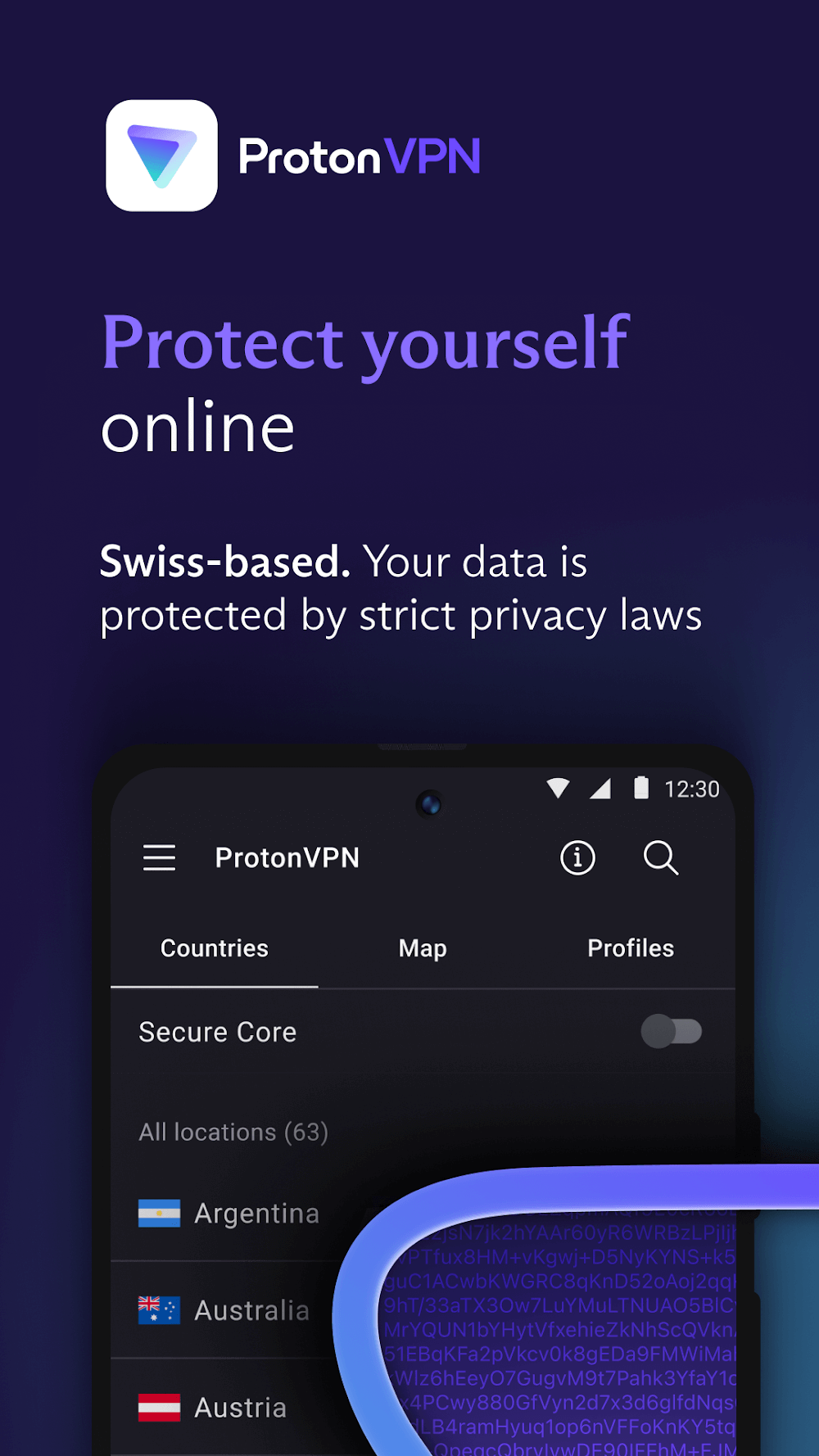 Proton VPN Screenshot 2