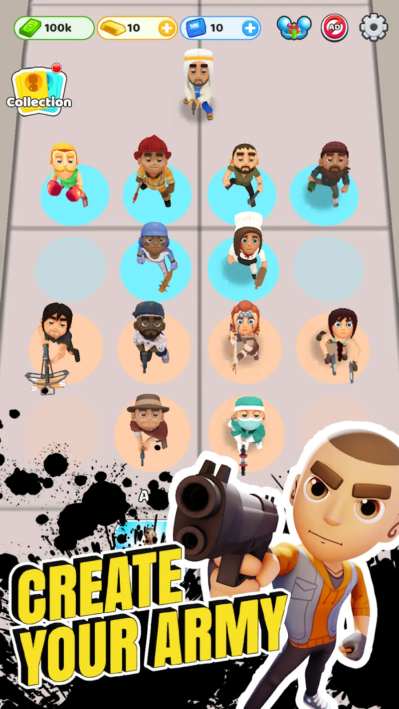 Survivor Idle Run: Z-RPG Game screenshot 3