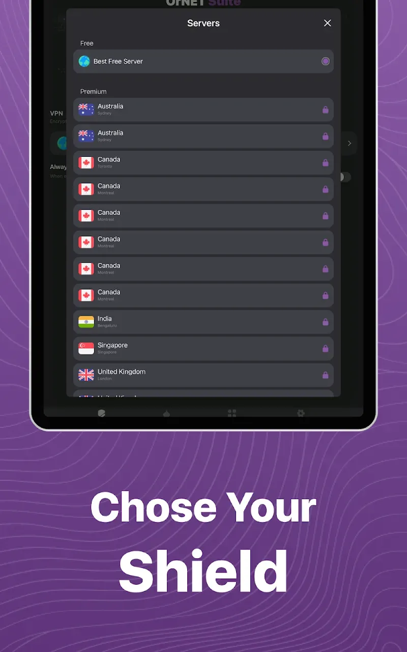 OrNET VPN screenshot 6