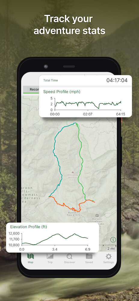 Gaia GPS screenshot 3