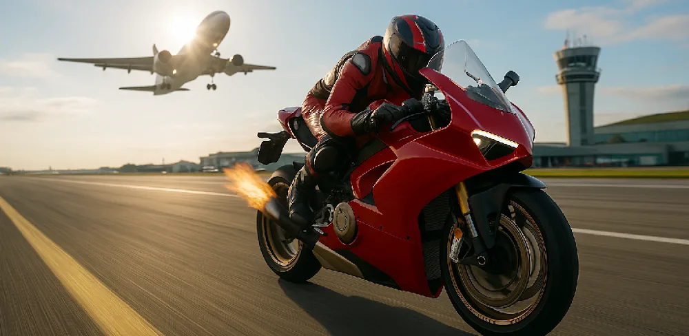 Extreme Motorcycle Simulator screenshot 1
