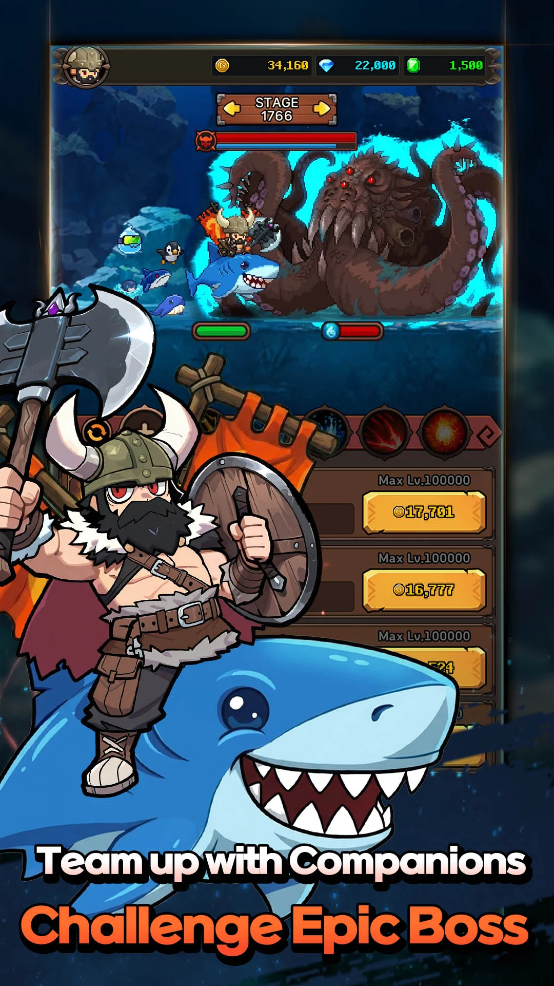 Dragon Slayer : Pixel Idle RPG screenshot 2