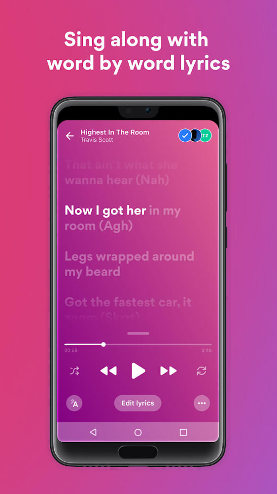 Musixmatch screenshot 5