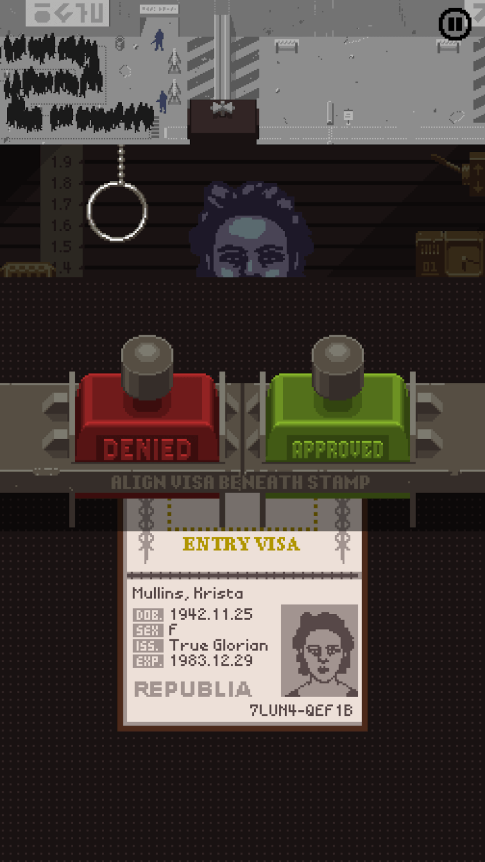 Papers, Please gameplay screenshot 6