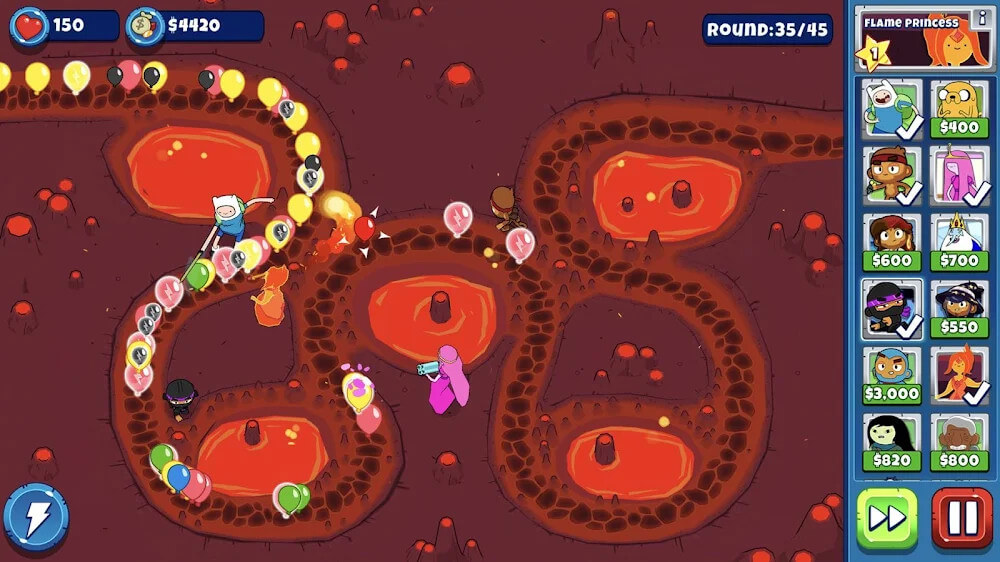 Bloons Adventure Time TD screenshot 5