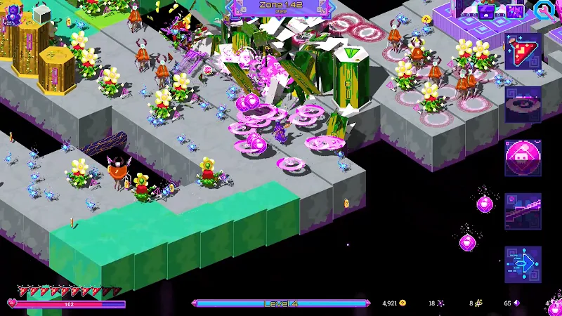 Neon Spellstorm screenshot 5