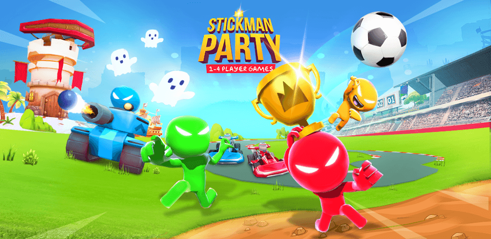 Stickman Party screenshot 1