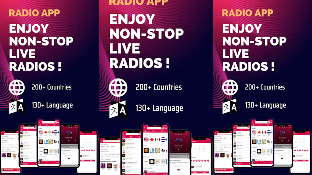 FM Radio: Local Radio Stations screenshot 1