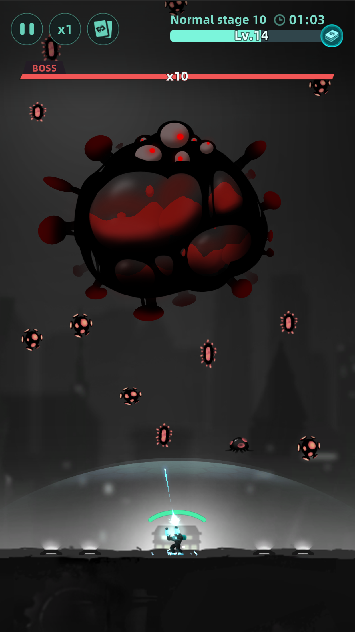 Galaxy Defense: Fortress TD screenshot 2