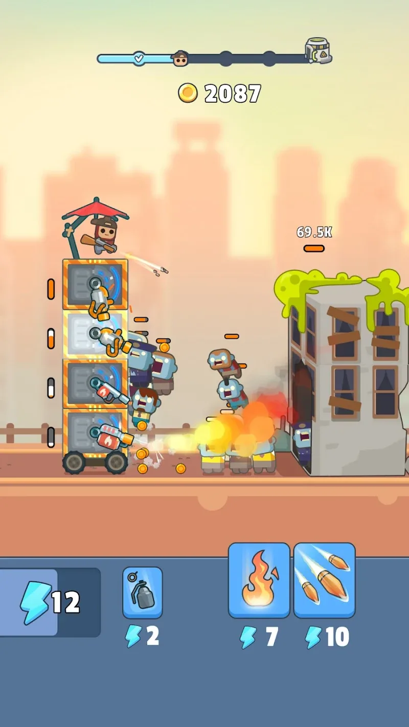 TDS - Tower Destiny Survive gameplay screenshot 2