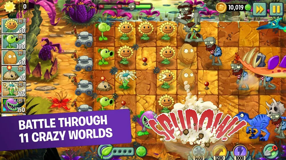 Plants vs Zombies 2 screenshot 2