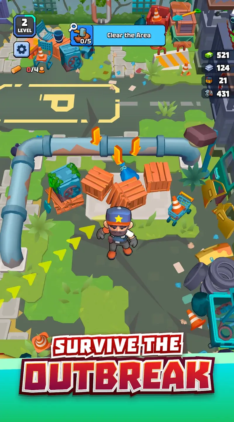 Lost Prison - Shelter Survival screenshot 2