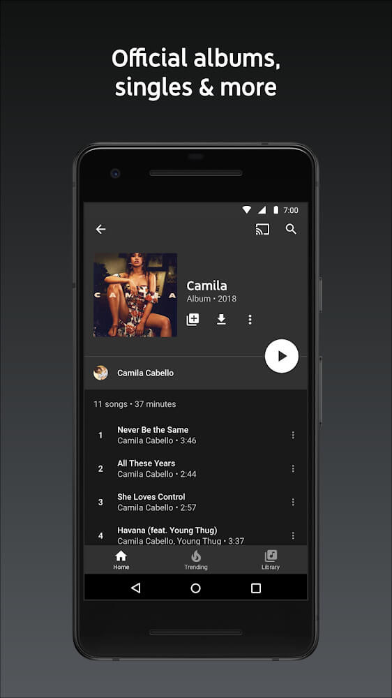 YouTube Music screenshot 2