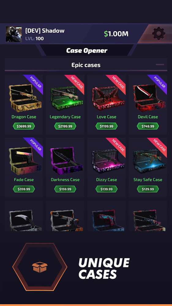 Case Battle: Skins Simulator screenshot 2