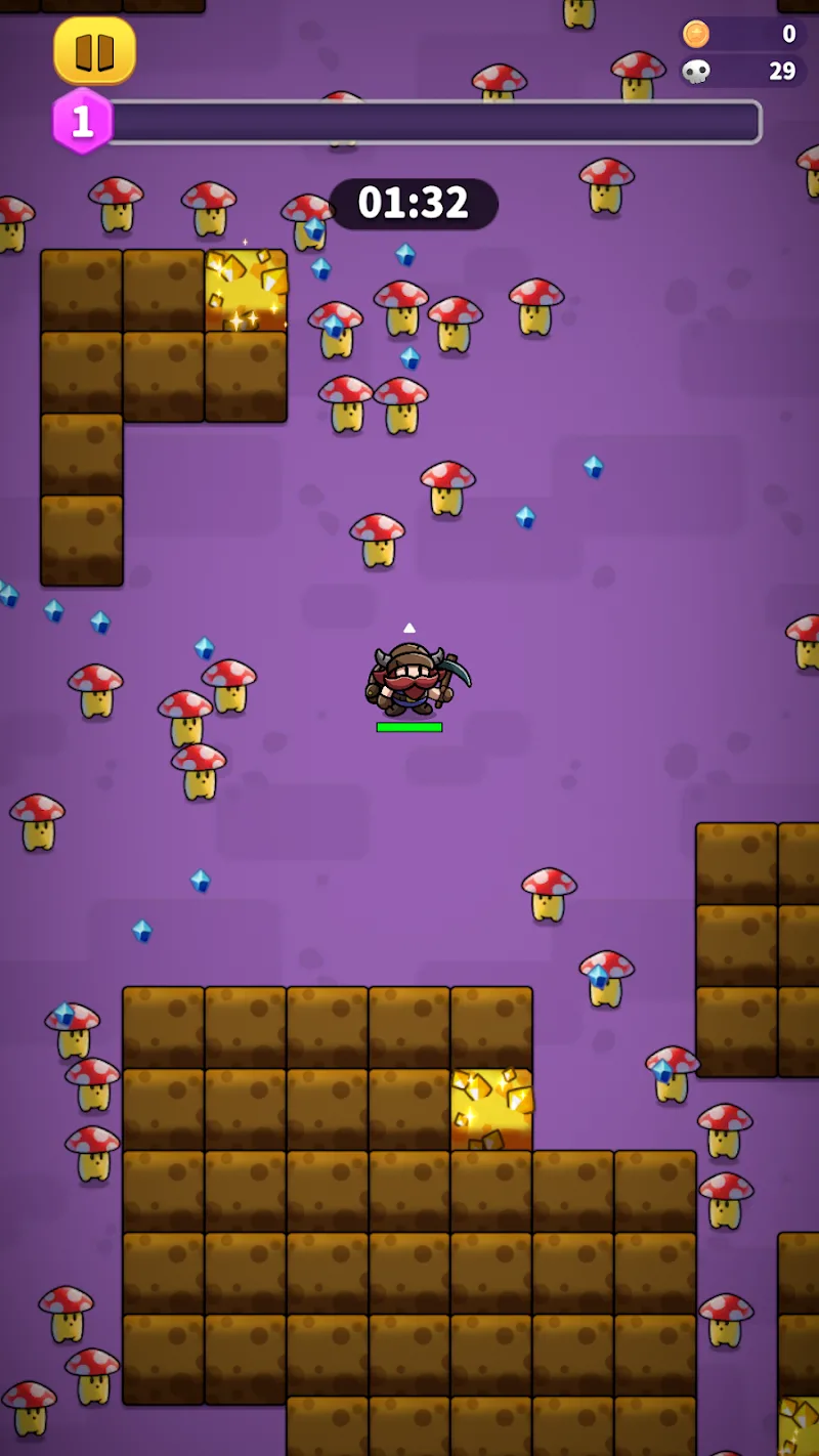 Mine Survivor gameplay screenshot 2