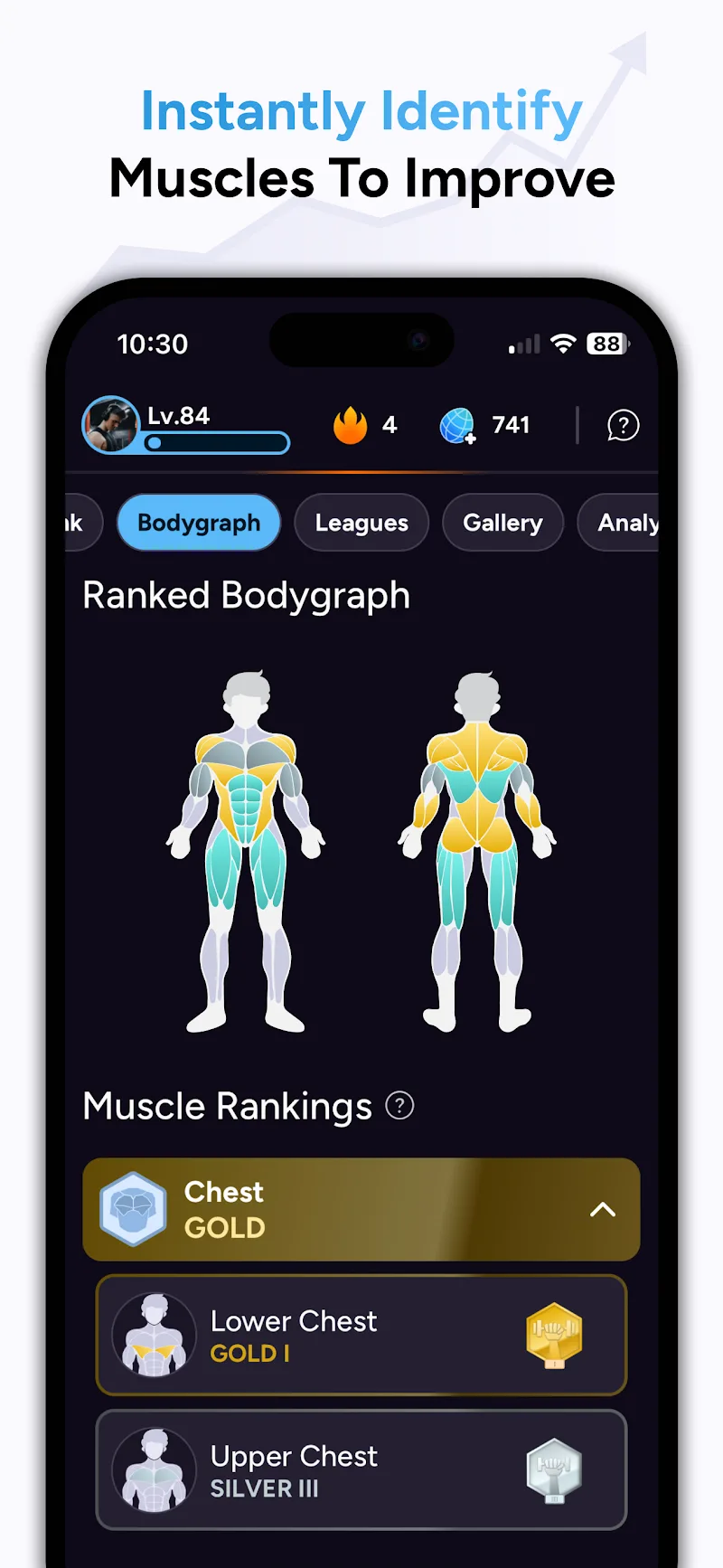 Liftoff - Ranked Gym Workouts screenshot 3