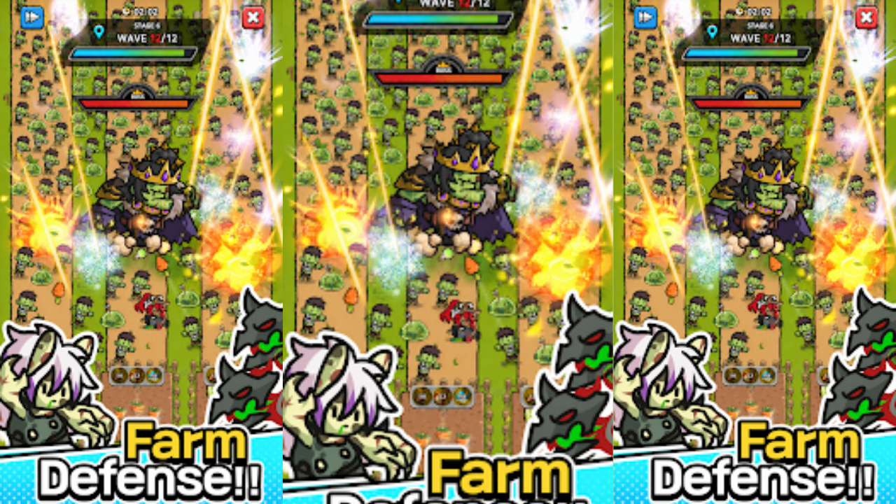 BunnyFarm : Zombie Defense screenshot 1